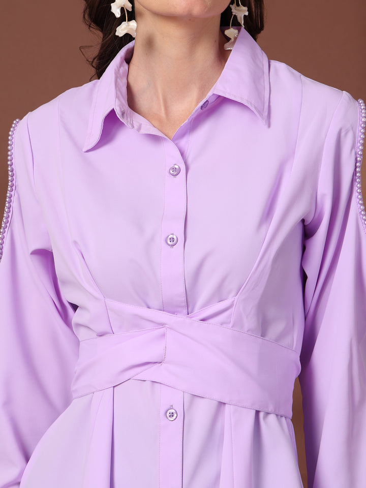 Women Opaque Casual Shirt