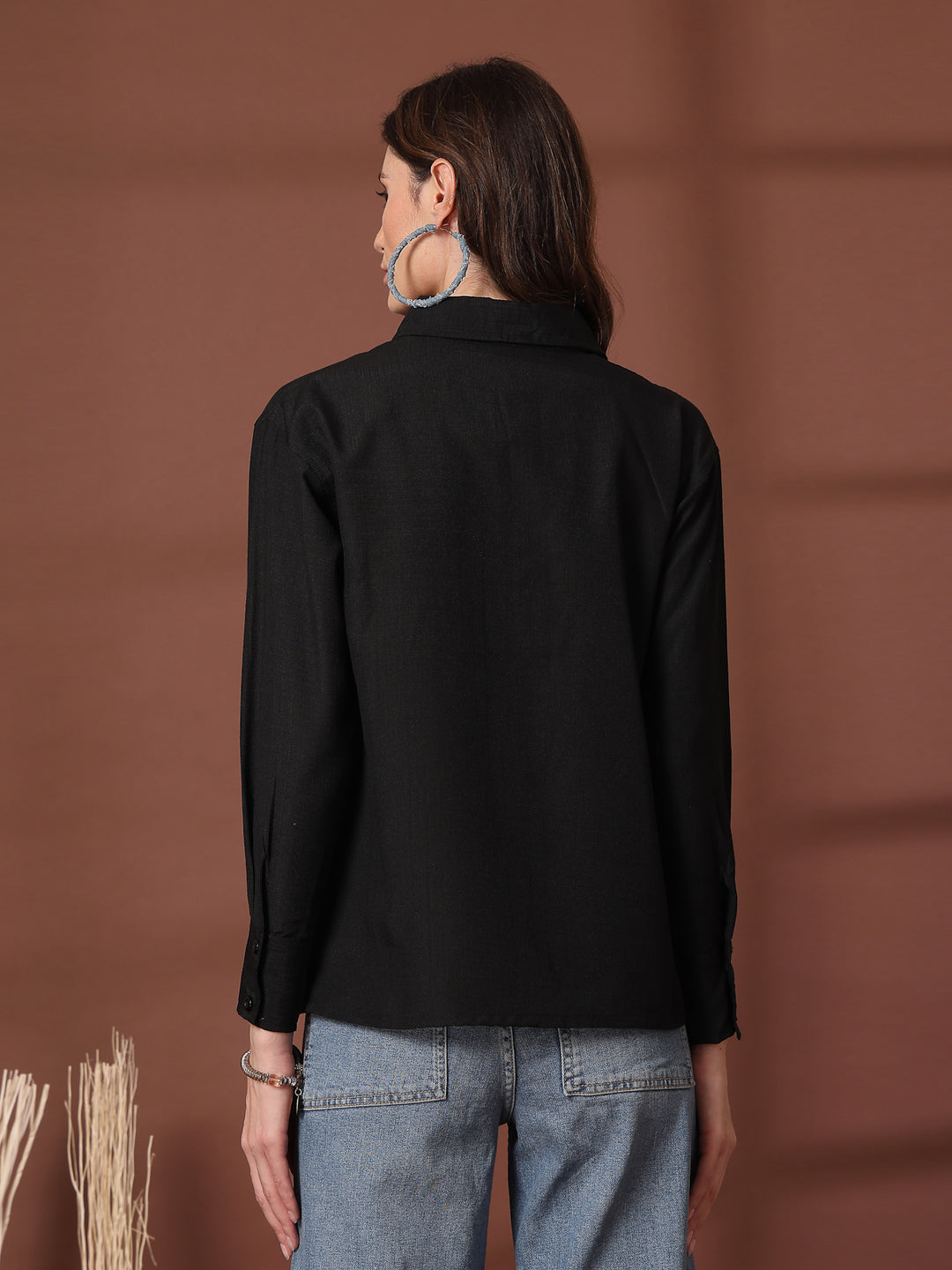 Women Opaque Casual Shirt