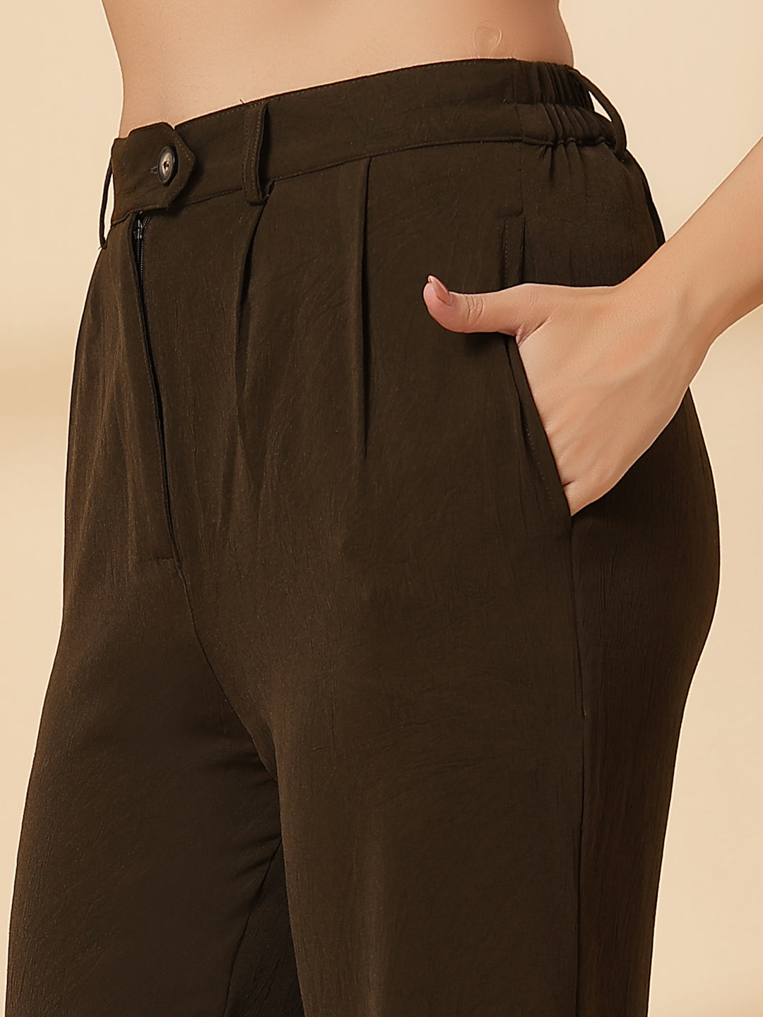 Women Pleated Trousers