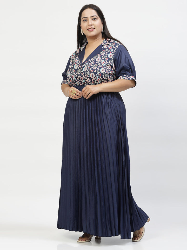 Shirt Collar Maxi Dress