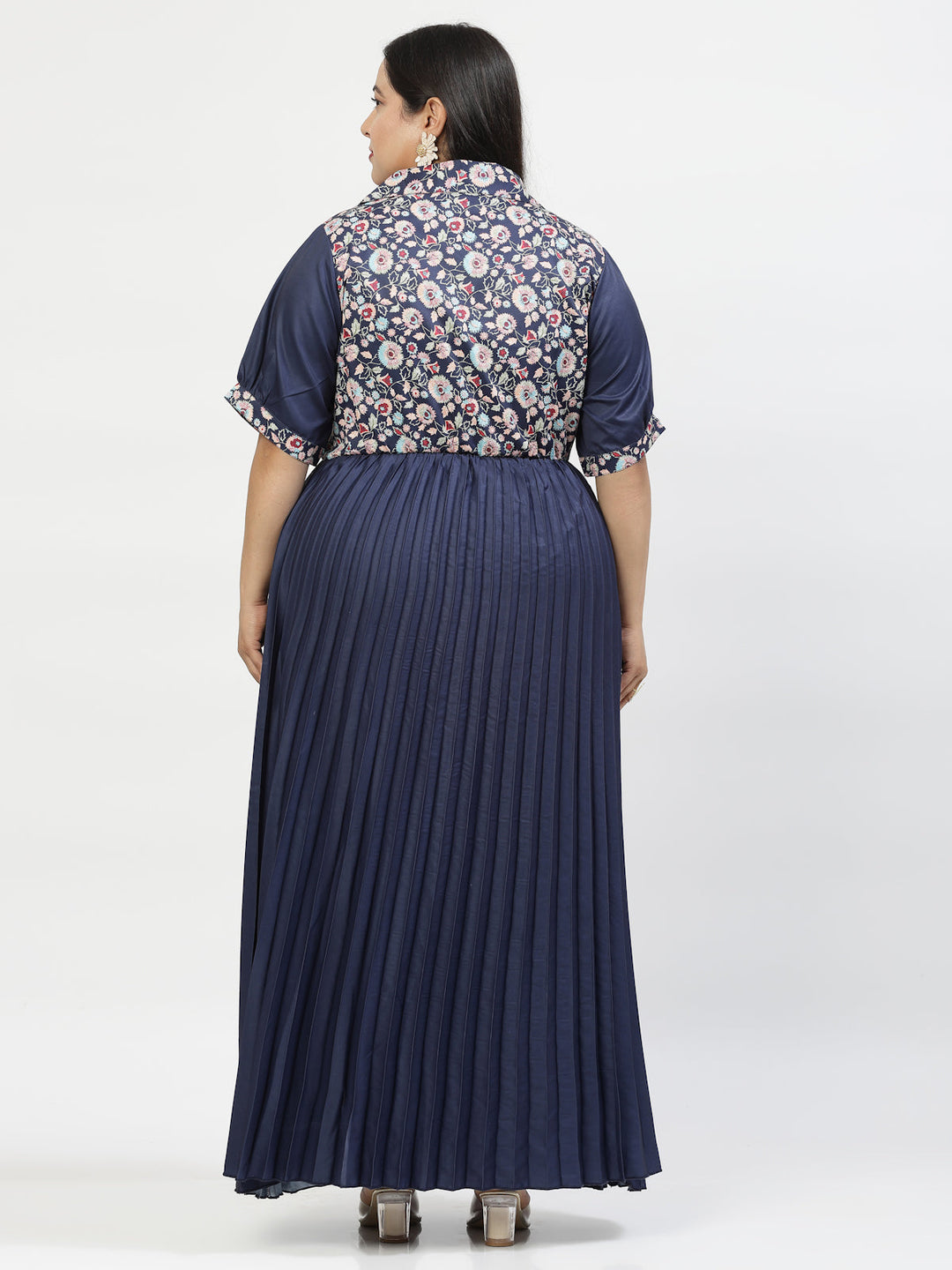 Shirt Collar Maxi Dress