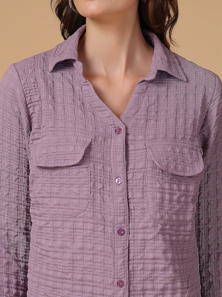 Women Opaque Casual Shirt