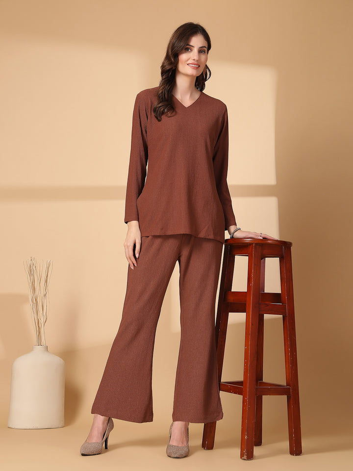 Top & Flared Trousers Co-Ords