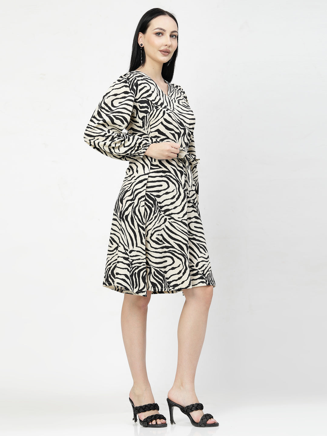 Animal Print Sheath Dress