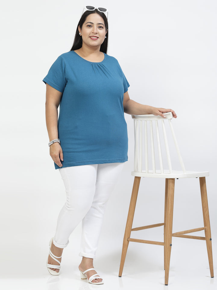 Plus Size Cotton T-shirt