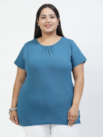 Plus Size Cotton T-shirt