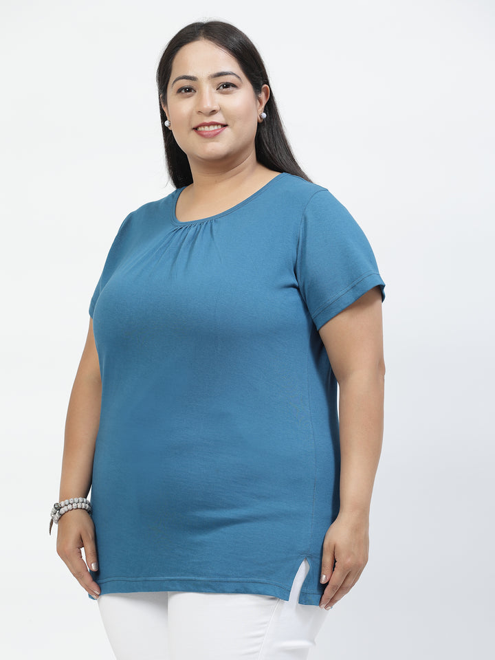 Plus Size Cotton T-shirt