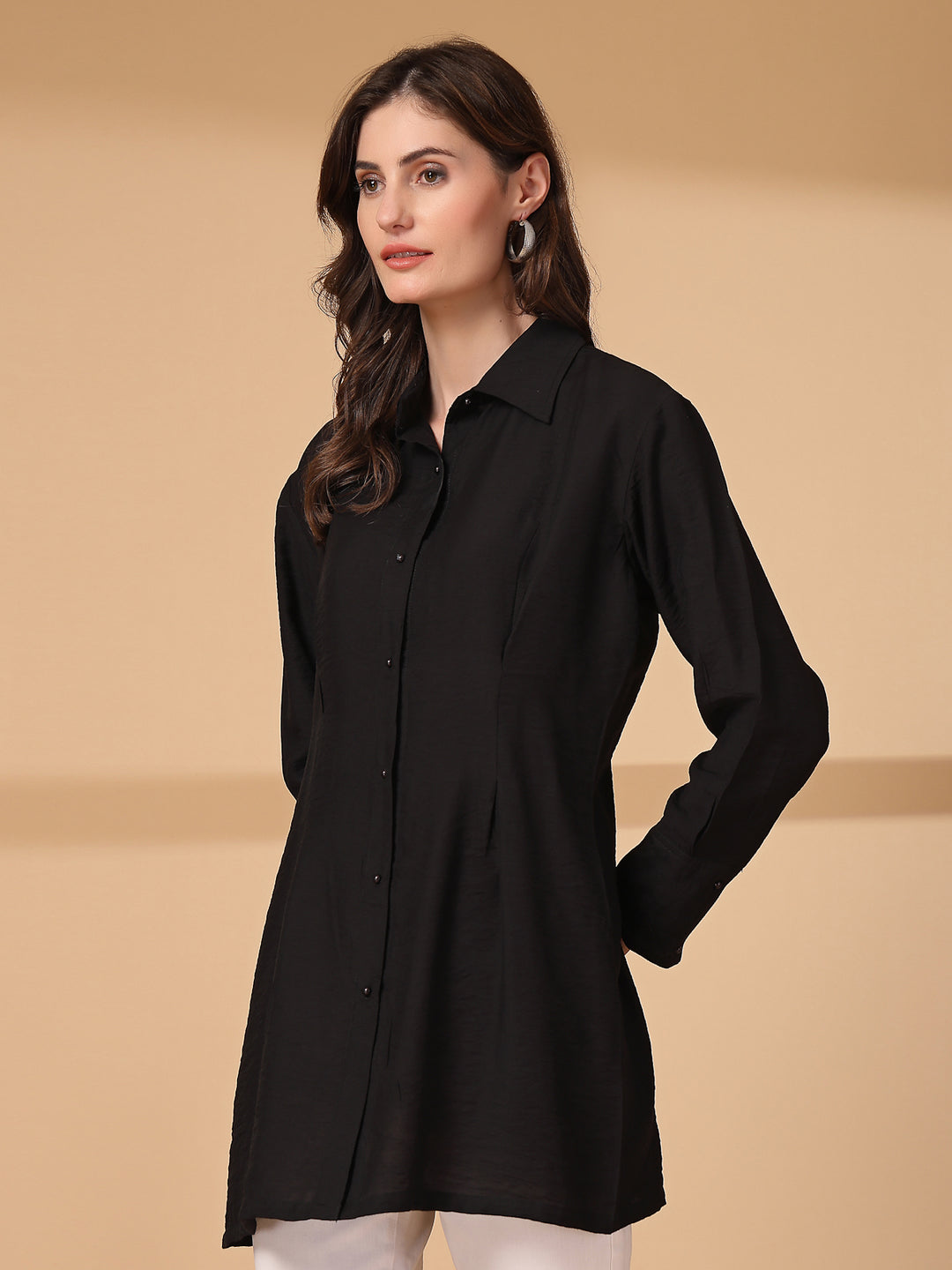 Women Opaque Casual Shirt