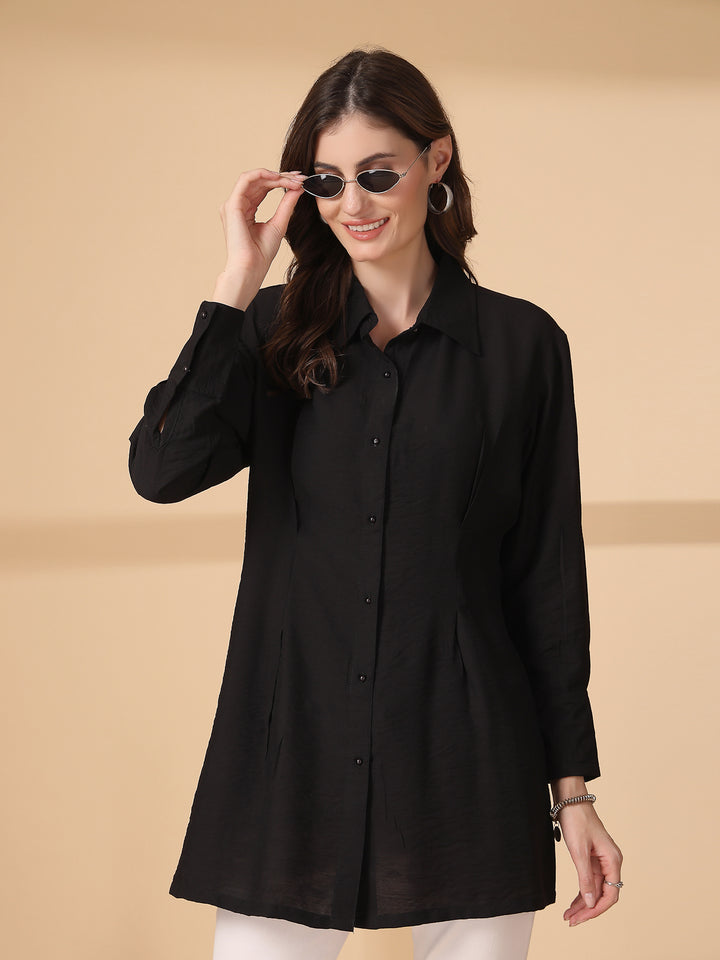 Women Opaque Casual Shirt