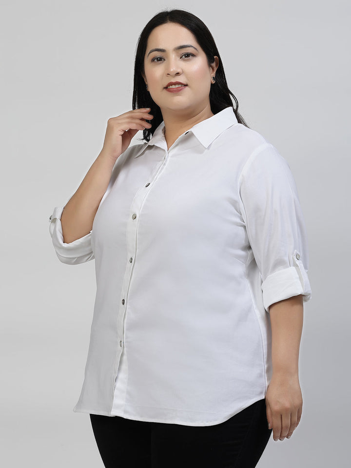 Women Opaque Casual Shirt