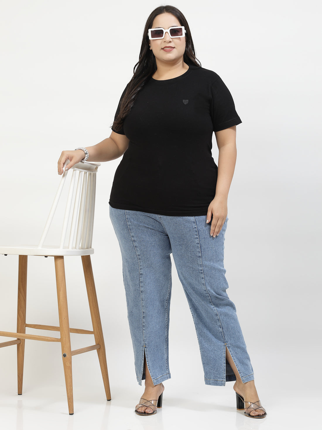 Plus Size Women Stretchable Jeans