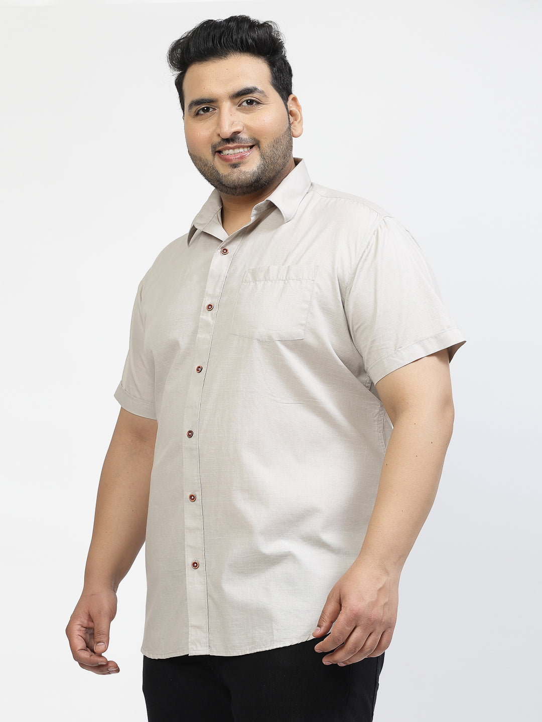 Men Opaque Casual Shirt