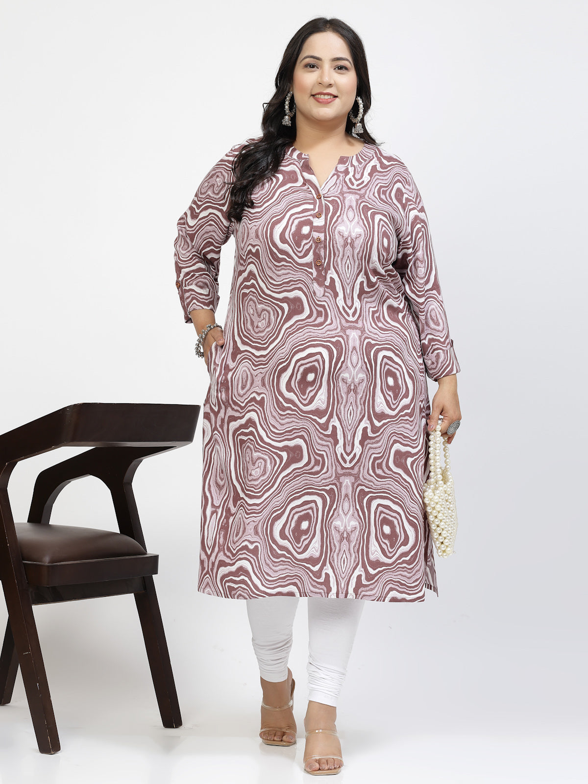 Women Geometric Printed Kurta