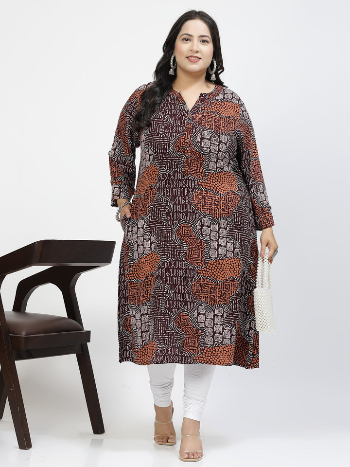 Floral Printed Kurta