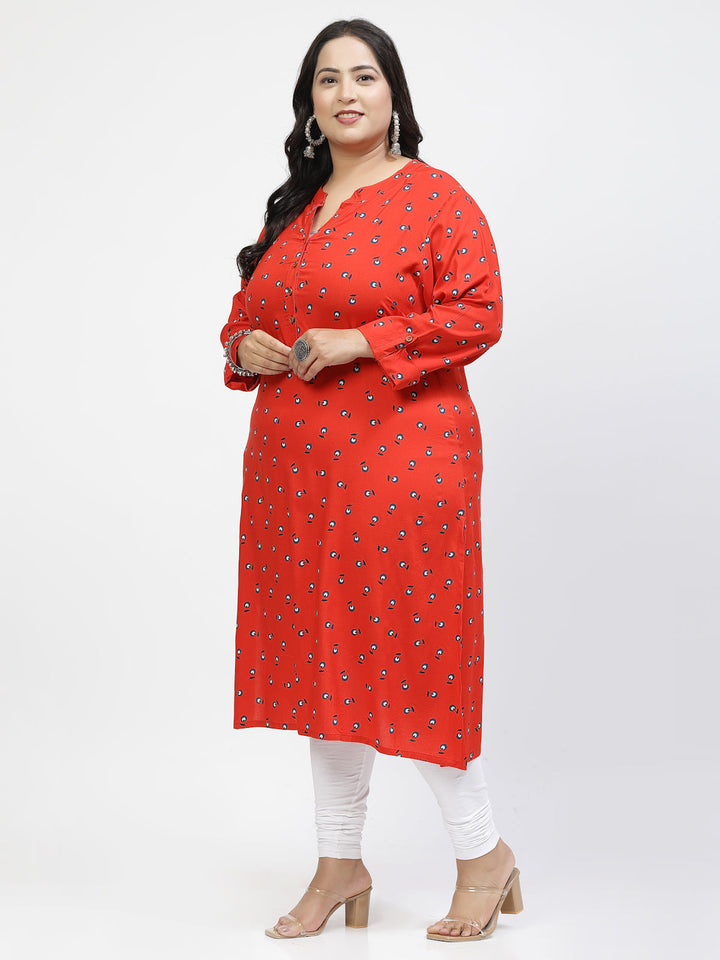 Women Ethnic Motifs Embroidered Flared Sleeves Thread Work Kurta