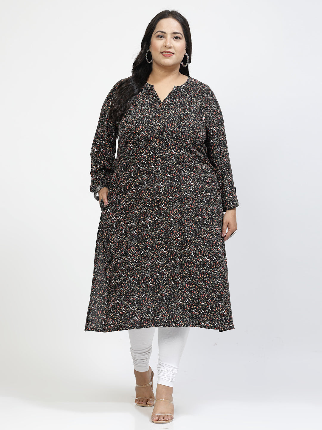 Floral Printed Kurta