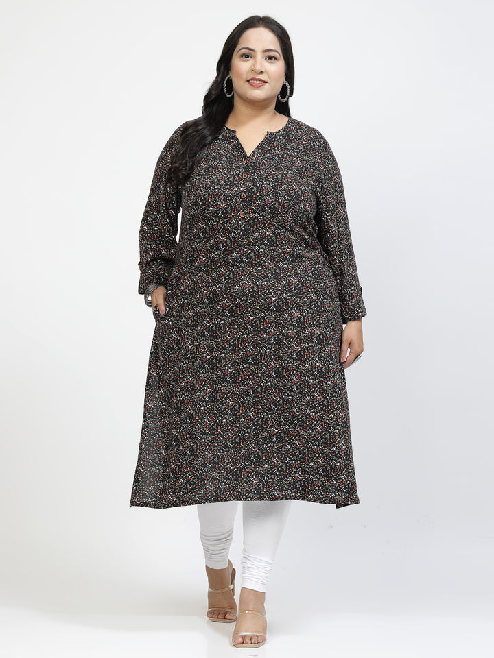 Floral Printed Kurta