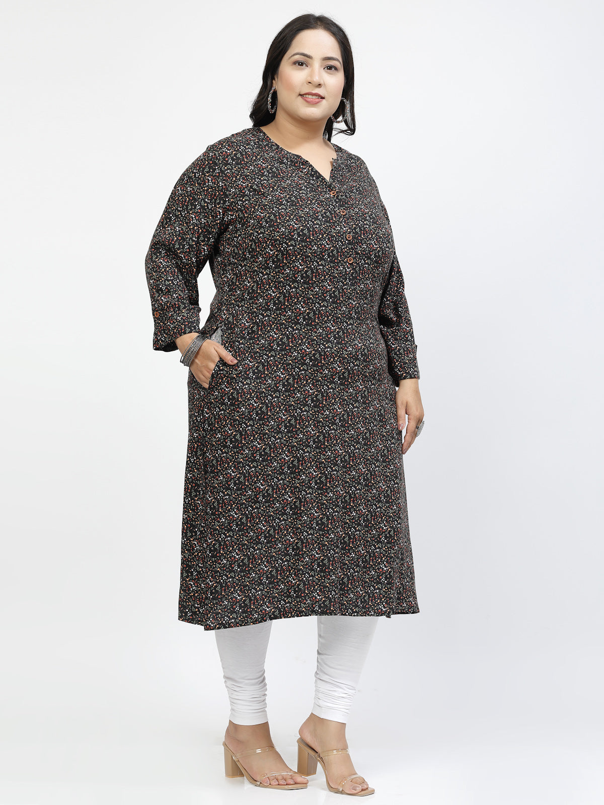 Floral Printed Kurta