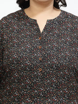 Floral Printed Kurta