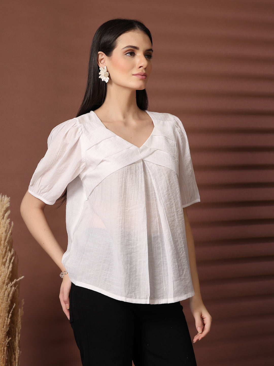 Women V-Neck Top