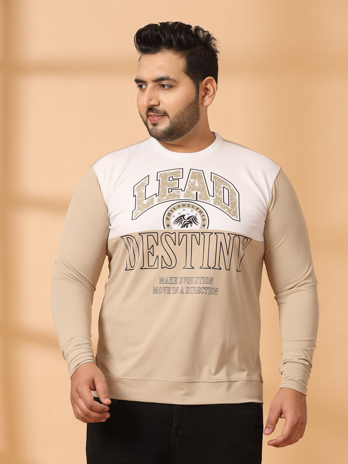 Plus Size Men Sweatshirt
