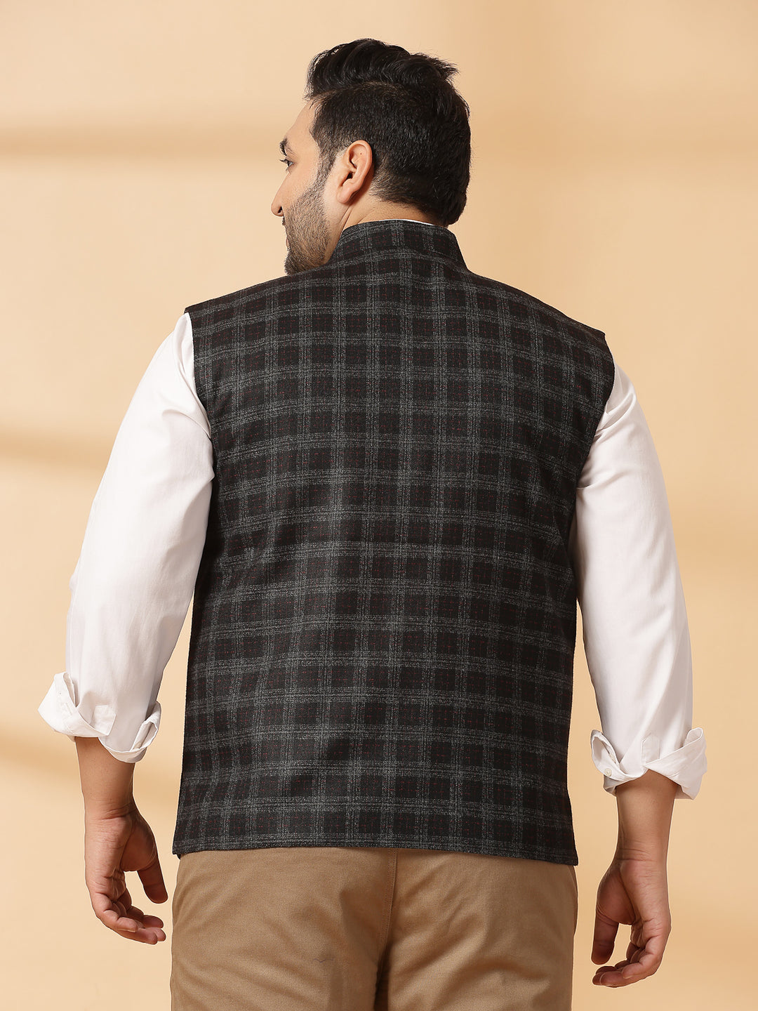 Printed Woven Nehru Jacket