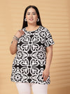 Plus Size Women Printed T-shirt