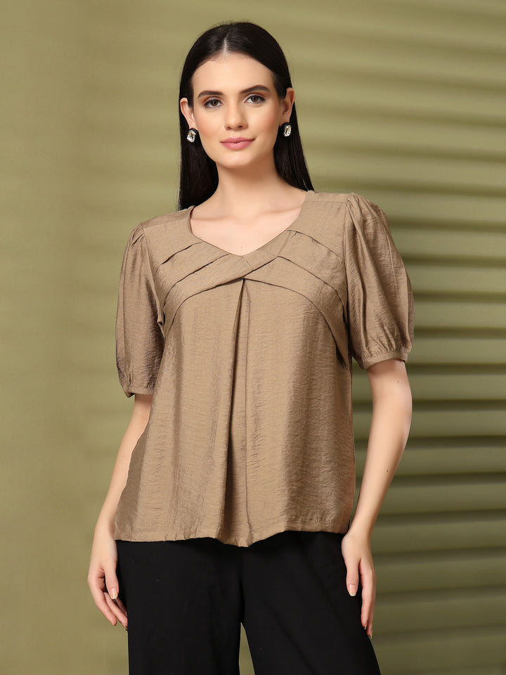 Women V-Neck Top