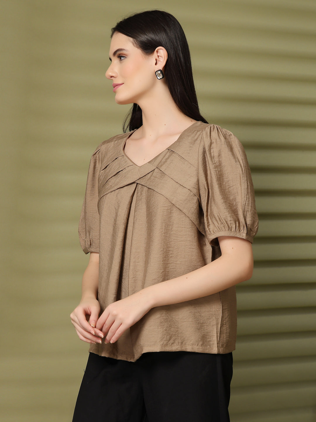 Women V-Neck Top