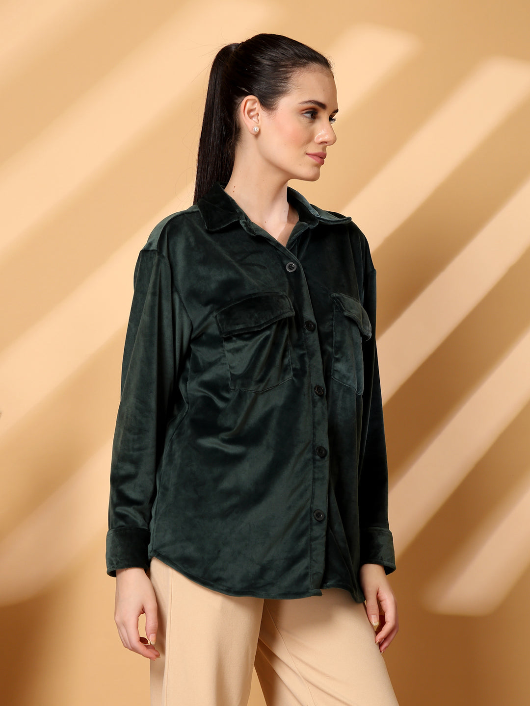 Women Open Front Jacket