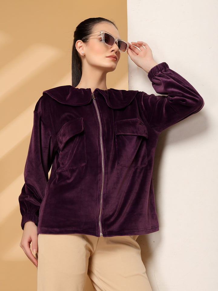 Women Open Front Jacket