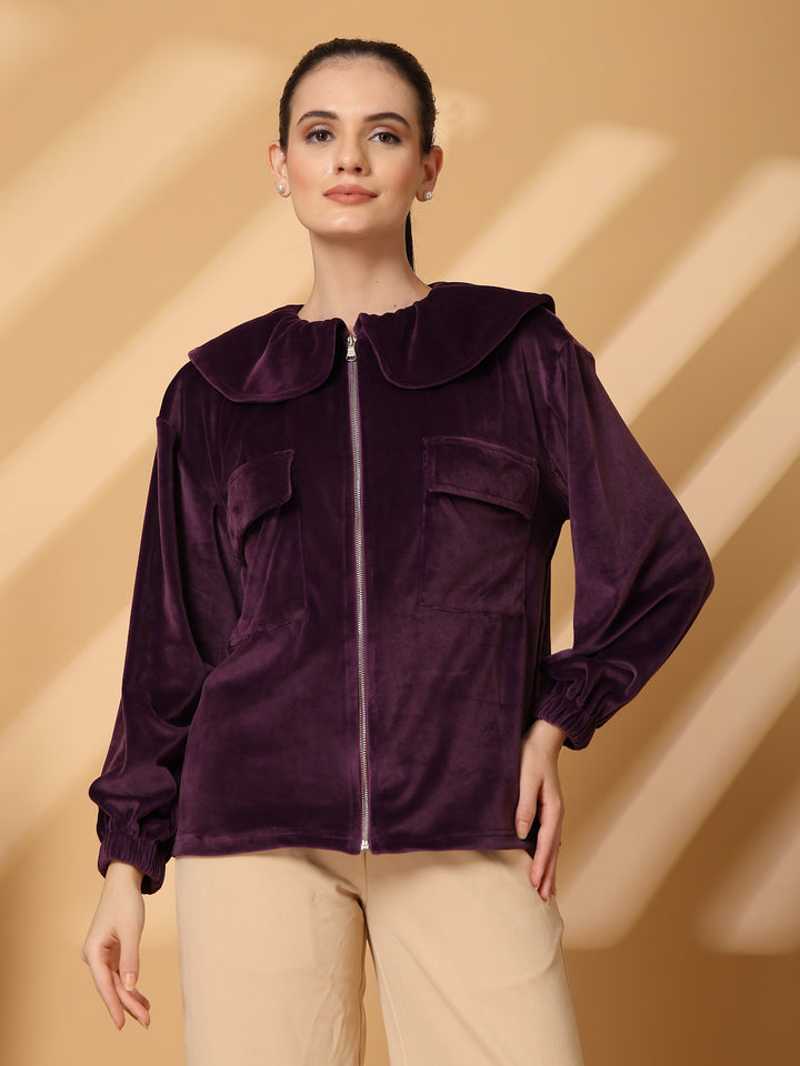 Women Open Front Jacket