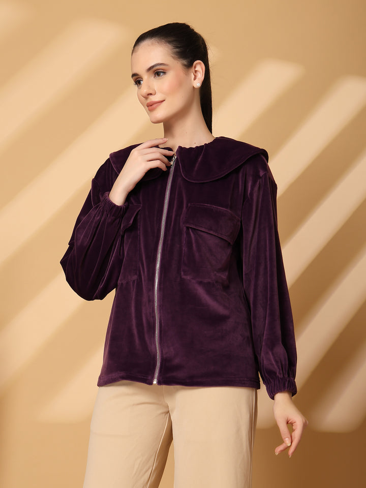 Women Open Front Jacket