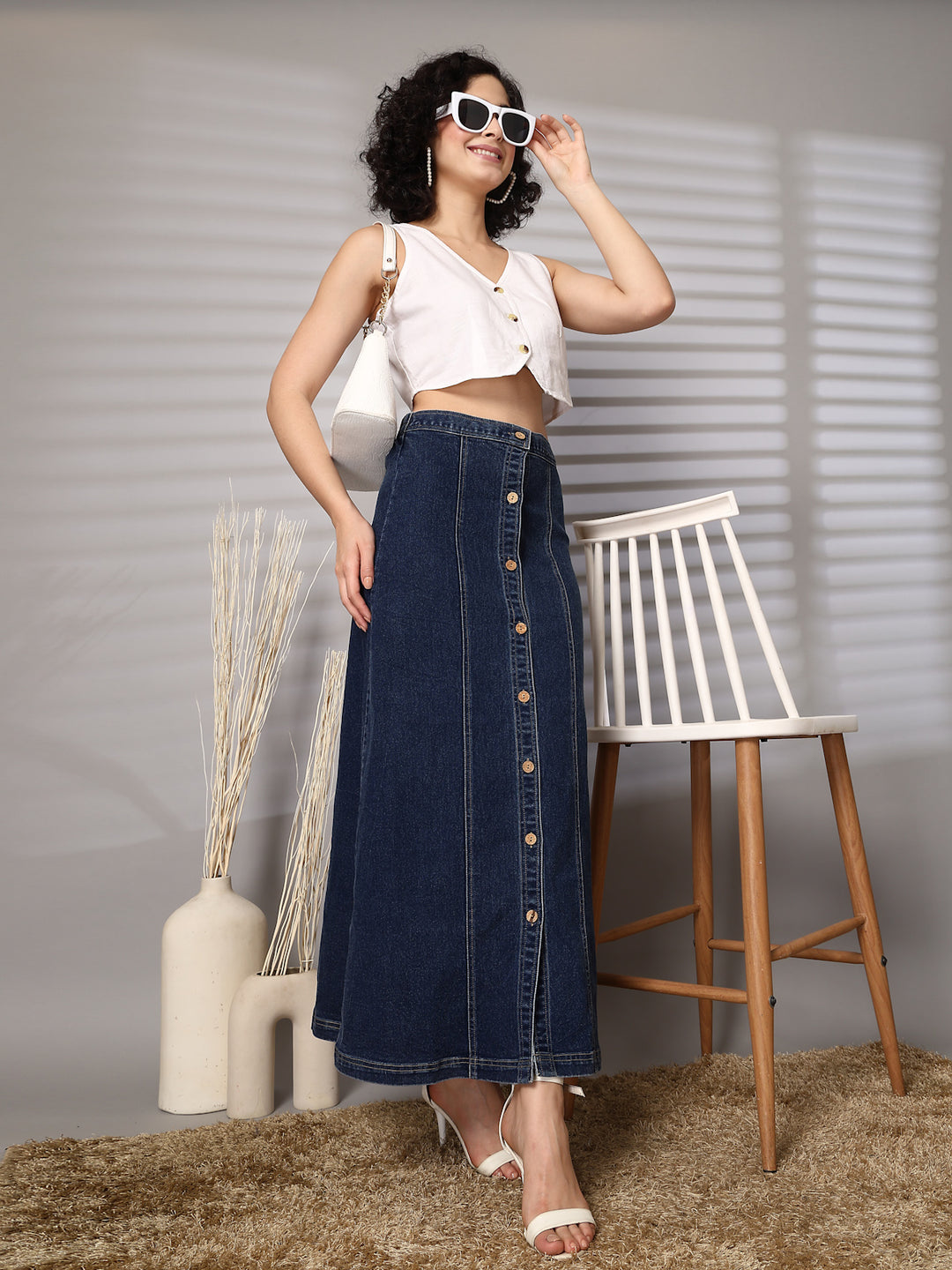 A-Line Maxi Skirts