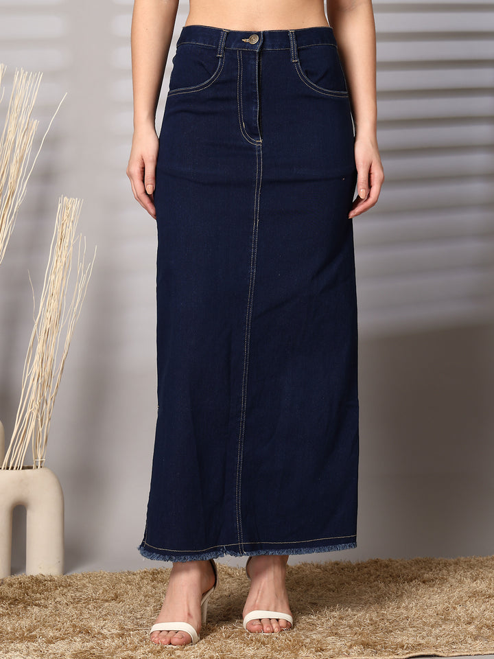 Women A-Line Maxi Skirts