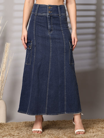 Maxi-Length A-Line Skirts