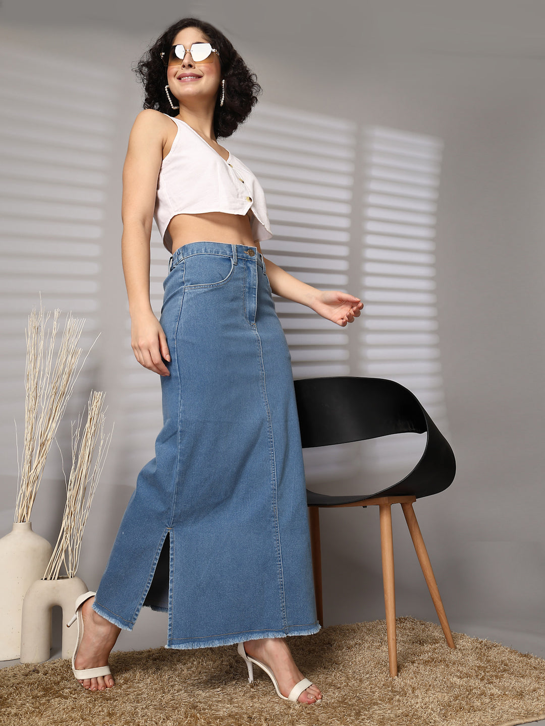 A-Line Maxi Skirts