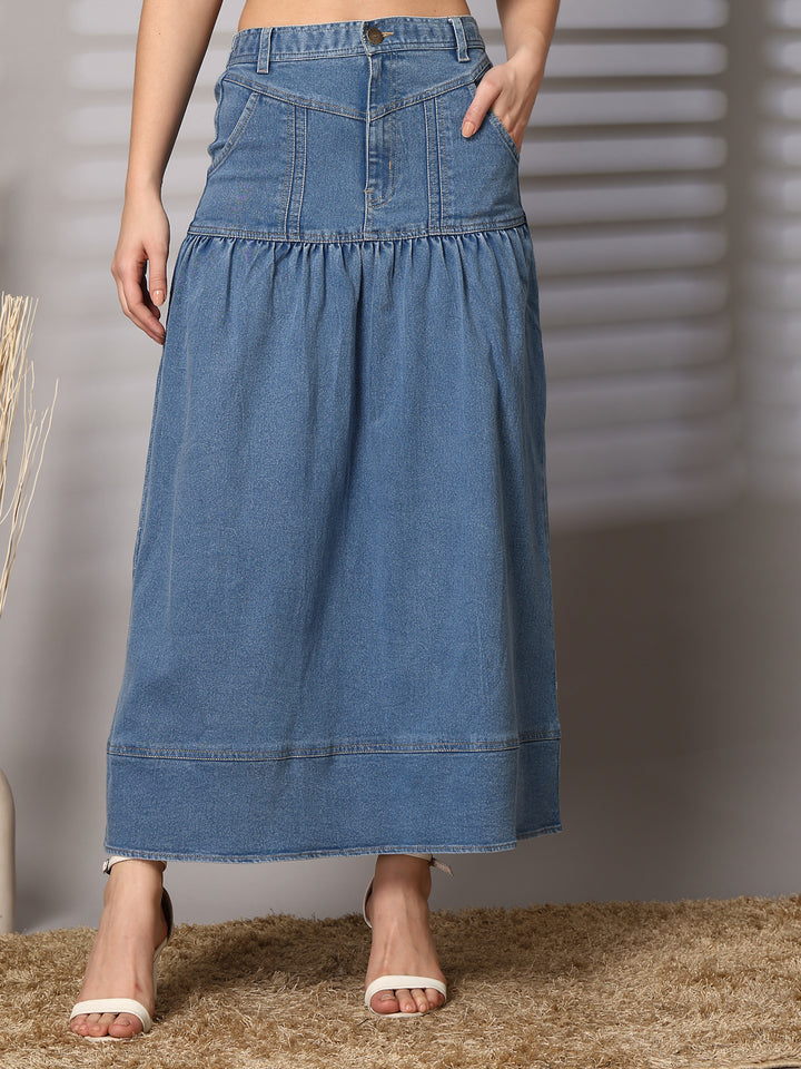 A-Line Maxi Skirt