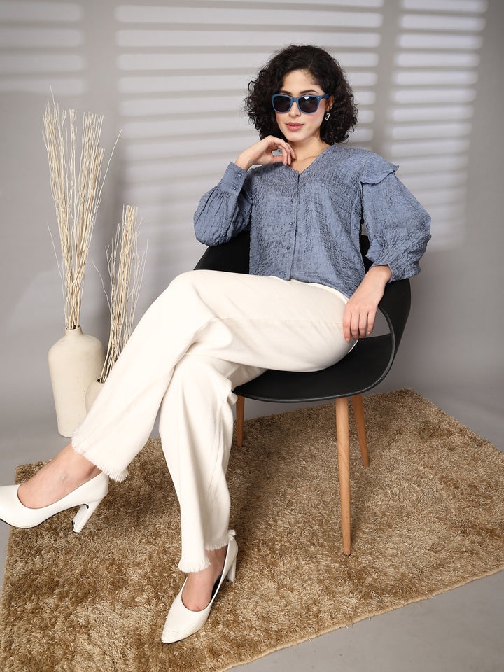 Women Standard Opaque Casual Shirt