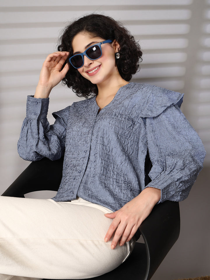 Women Standard Opaque Casual Shirt