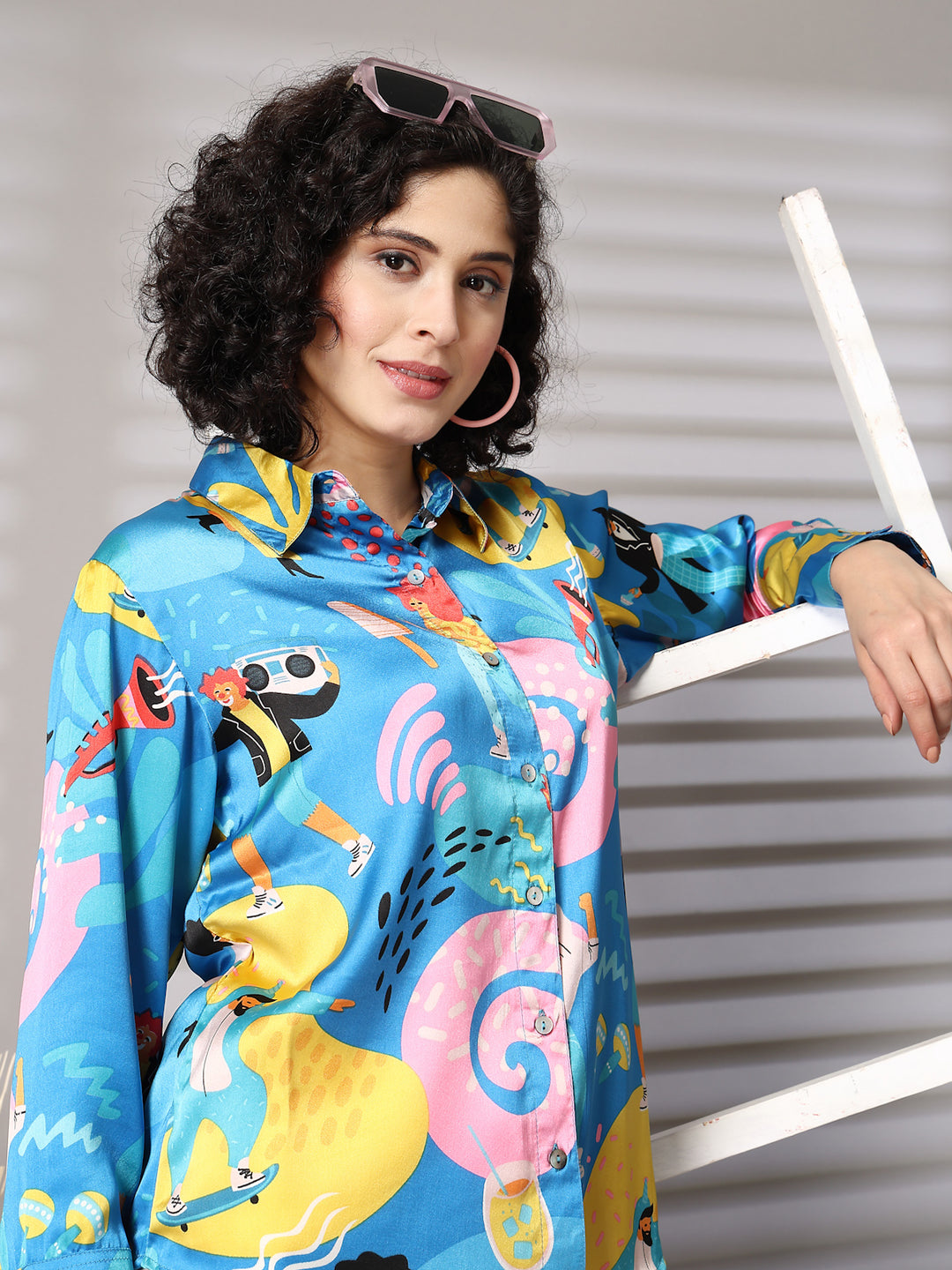 Women Standard Floral Opaque Printed Casual Shirt