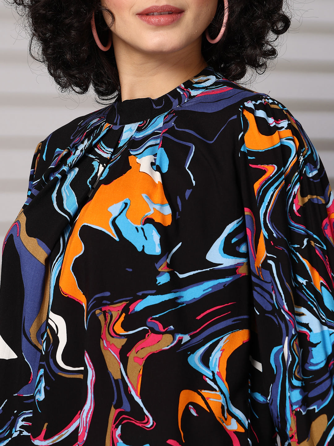 Women Abstract Printed Top