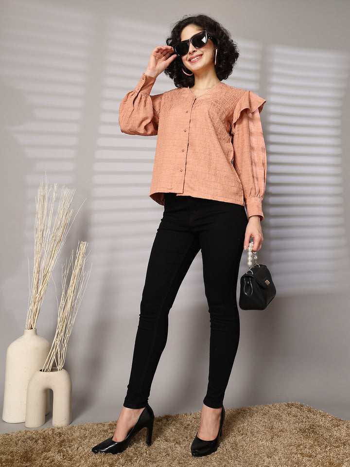 Women Standard Opaque Casual Shirt