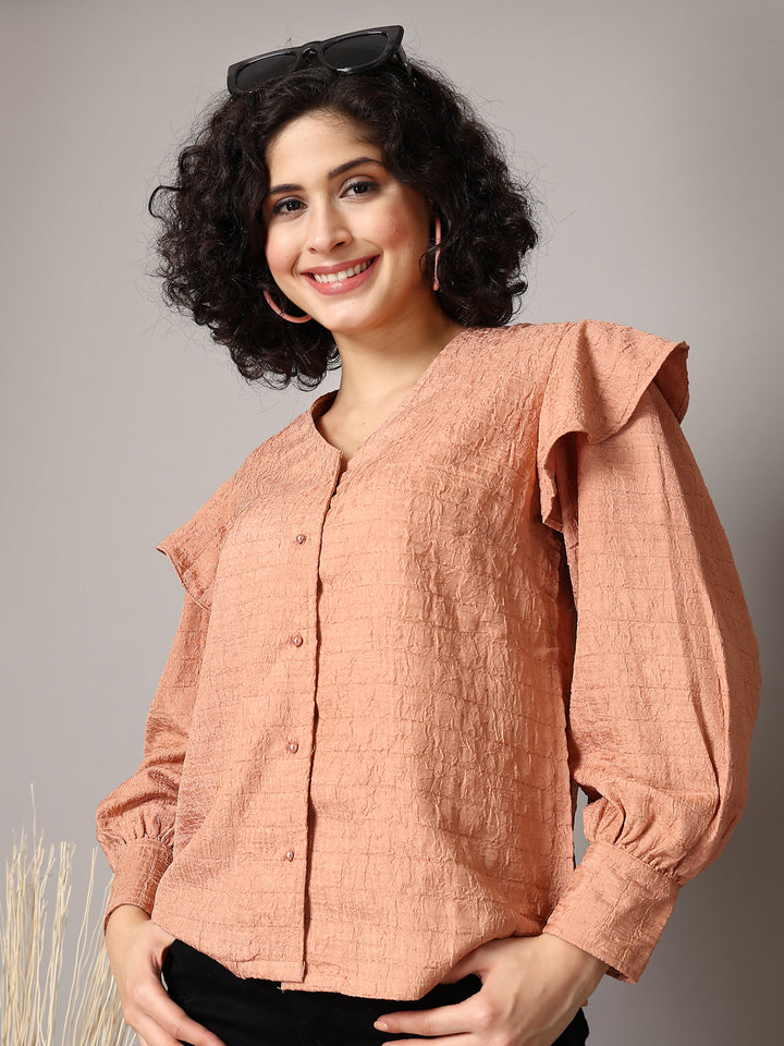 Women Standard Opaque Casual Shirt