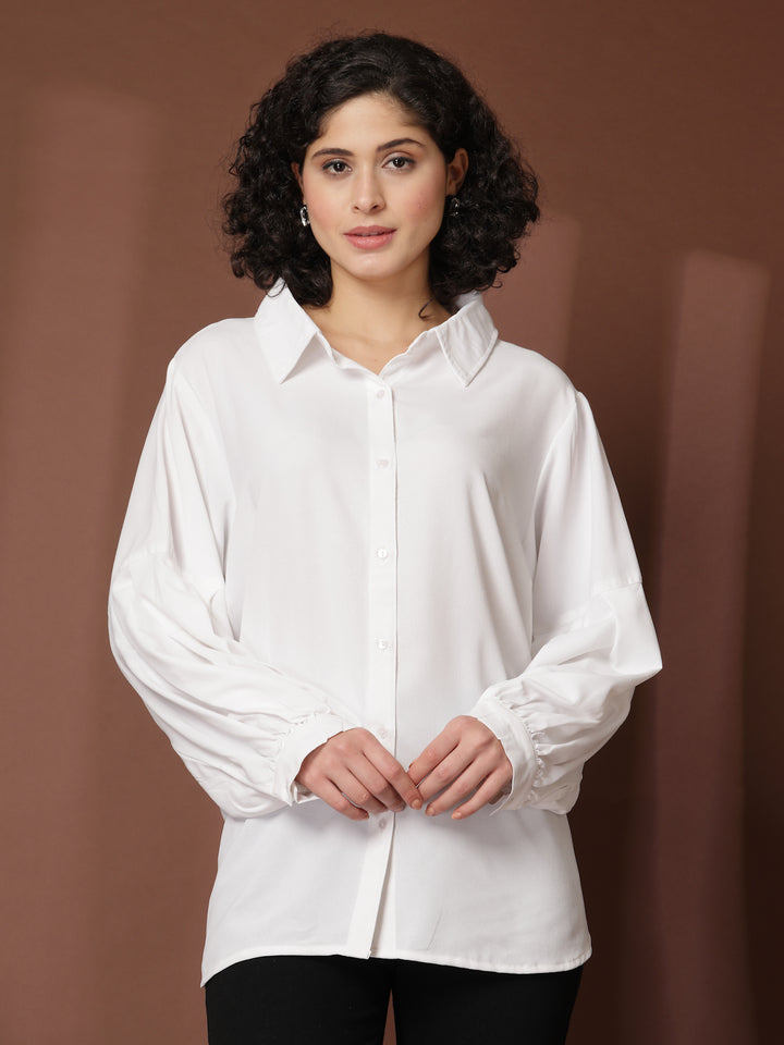 Women Standard Opaque Casual Shirt