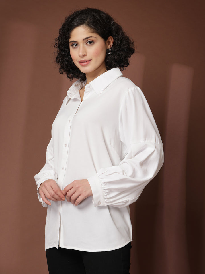 Women Standard Opaque Casual Shirt