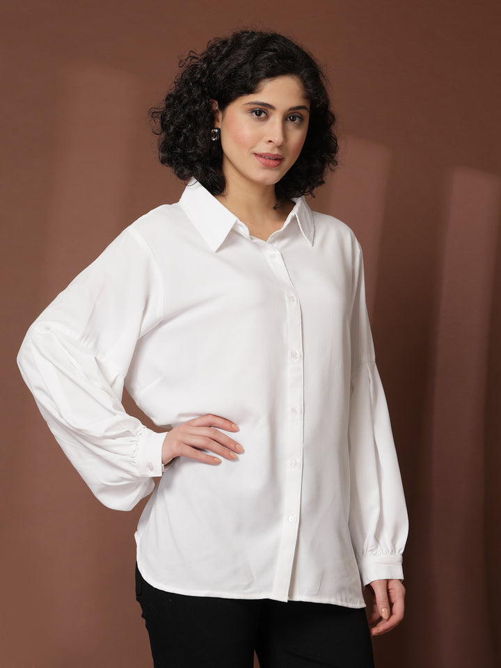 Women Standard Opaque Casual Shirt