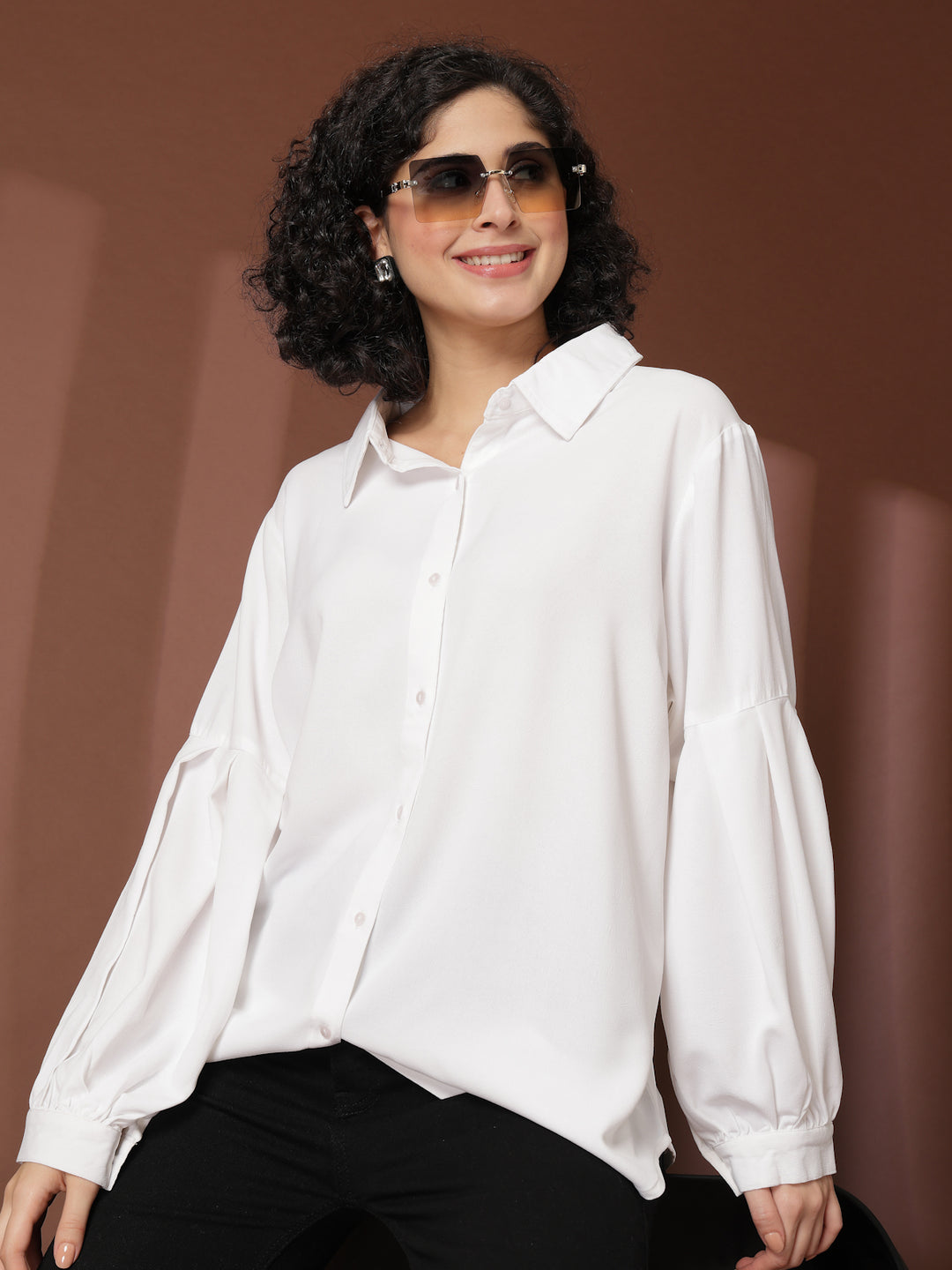 Women Standard Opaque Casual Shirt