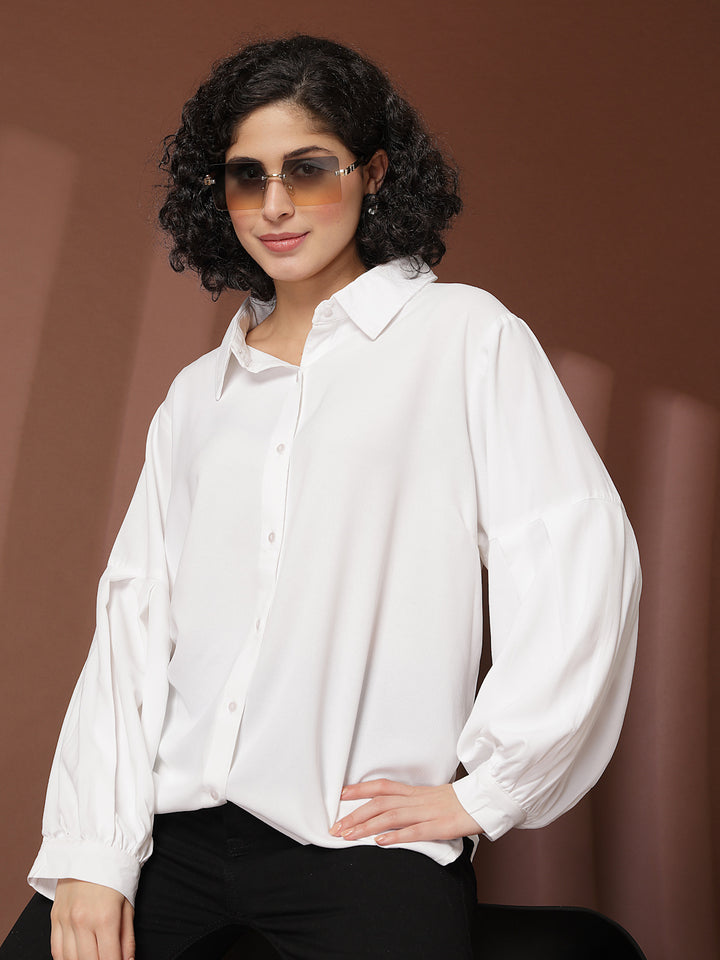 Women Standard Opaque Casual Shirt