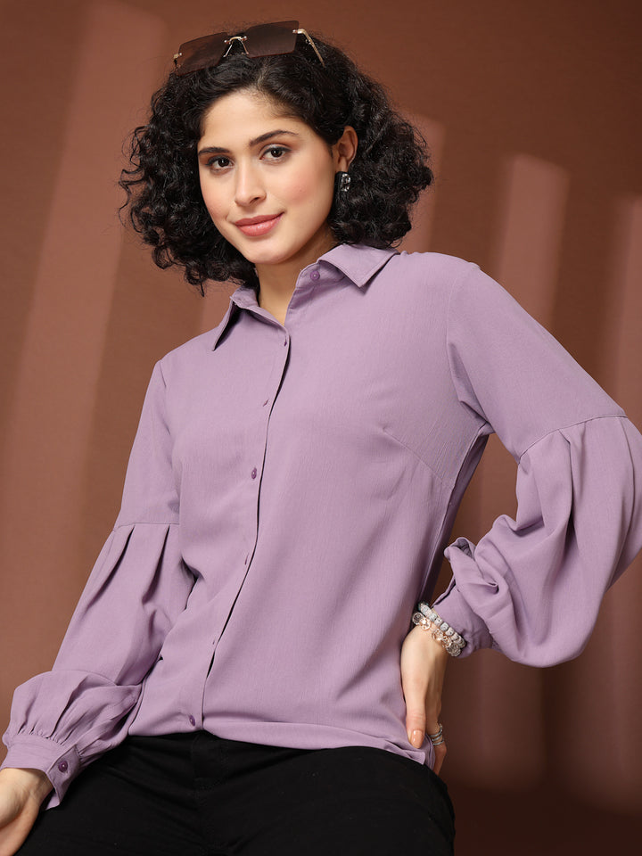 Women Standard Opaque Casual Shirt